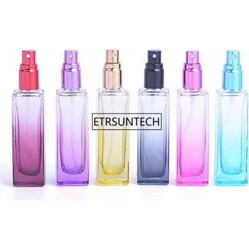 20ml Glass Empty Perfume Bottle Nebulizer Spray Fill Bottle Perfume Box Travel Portable F1935
