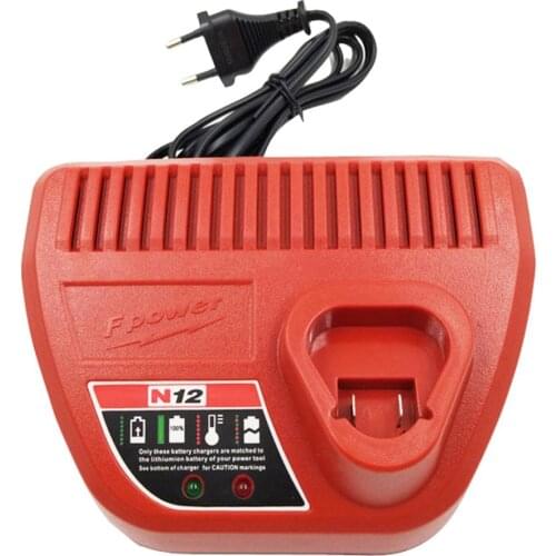 New Charger For Milwaukee M12 10.8V 12V 3.0A Li-Ion Replacement Charger N12 48-59-2401 48-11-2402 Battery Charger free shipping