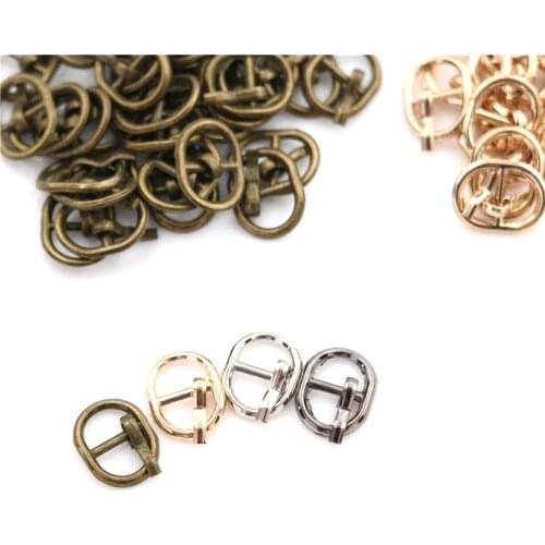 10PCS/Lot Mini Ultra-small Buckle Belt Buckle Doll Bag Buckle 5.5MM DIY Doll Buckle Shoes Accessories
