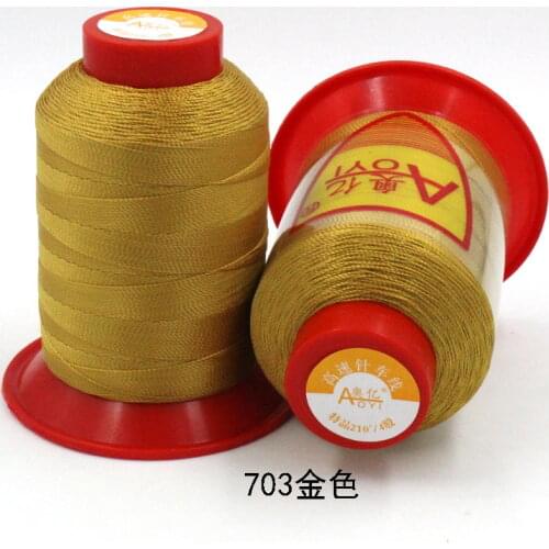 1000 M x 0.5mm Thick (210D/6) High Tenacity Leather Sewing Nylon Thread or tassel Upholstery leather outdoor canvas Sofa Jeans