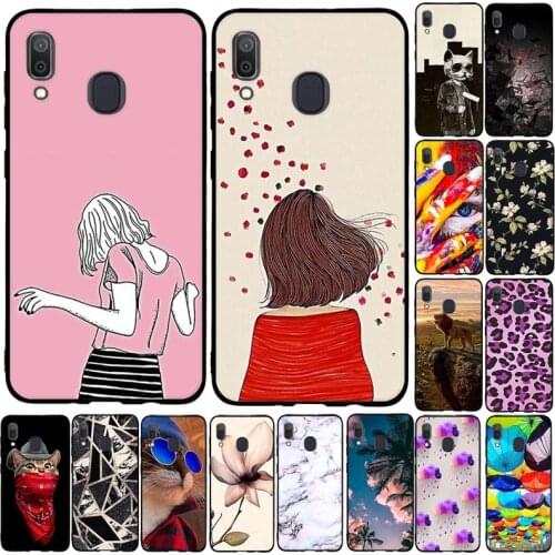 A Case for Samsung Galaxy A20 Case Galaxy A30 Case Silicone Bumper Cover for Samsung A30 Cover Soft Fundas Coque