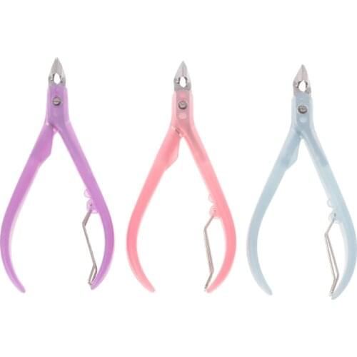 Nail Stainless Steel Cuticle Manicure Care Cutter Nippers Clipper Tool New