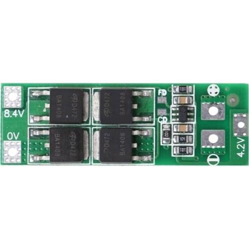 Hot 2S 20A 7.4V 8.4V 18650 Lithium Battery Protection Board/Bms Board Standard