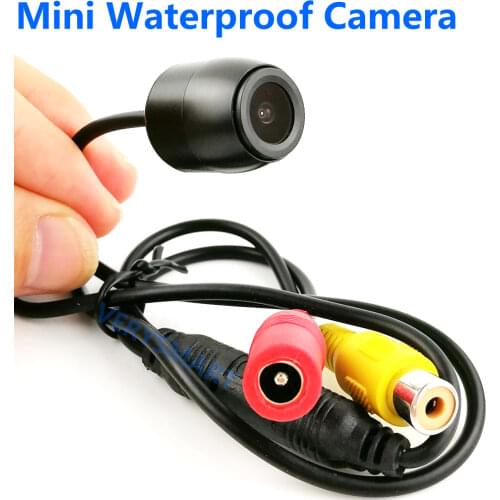 140 Degree Wide Angle CCTV Analog Camera 12V Mini Front/Rear View Security Camera Mirror image Waterproof Car Security Cameras