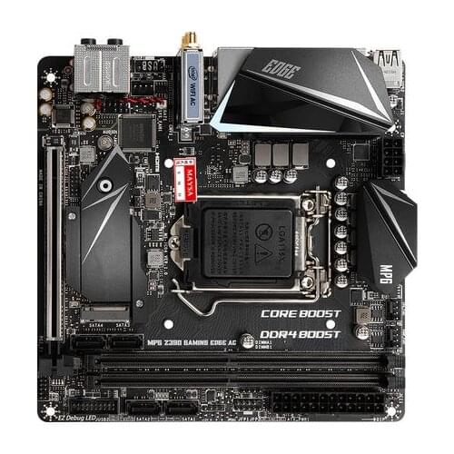 New original desktop motherboard for MSI MPG Z390I GAMING EDGE AC DDR4 LGA 1151 32GB HDMI SATA III Z2390 Desktop motherboard
