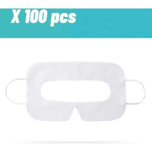 100PCS/Set VR Disposable Eye Pad Face Cover Mask Non-woven Sanitary Mask For Eye Infections Prevention For Oculus Quest 2 VR