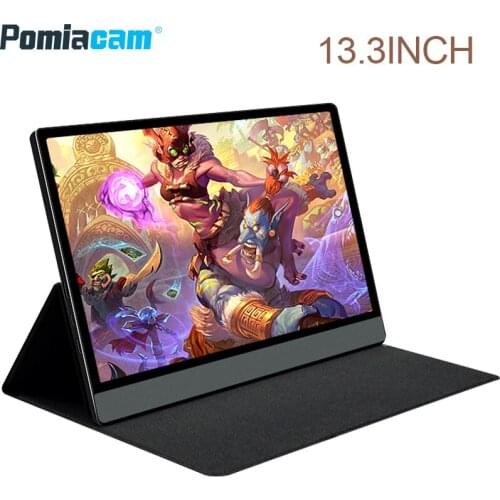 13.3 inch portable display expansion touch screen computer mobile phone external projection screen notebook sub-screen SWITCH