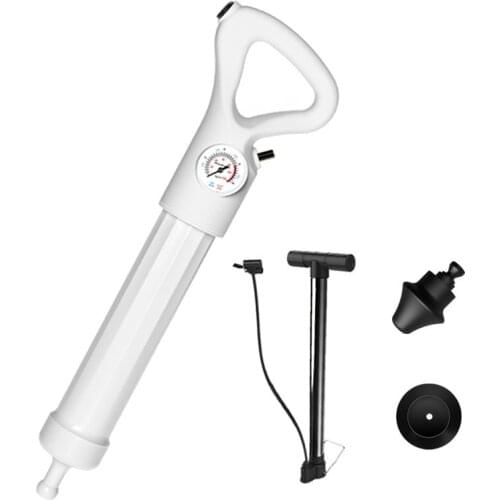 High Pressure Air Drain Blaster Gun Drain Clog Dredge Tools Powerful Toilet Plunger Auger Cleaner For Bathroom Kitchen Sink