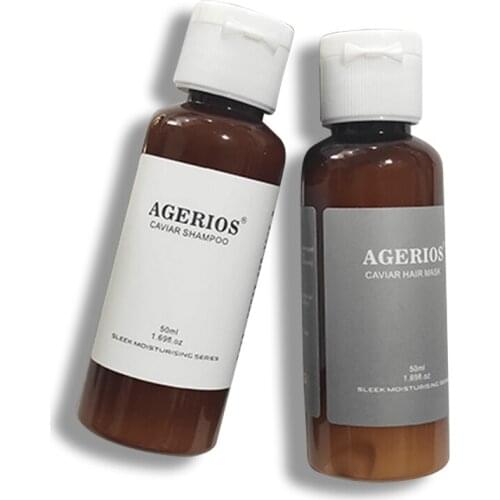 Free Shipping Anti Dandruff Treatment Argan Oil Caviar Shampoo And Mask Travel Size Smoothing Natural Healthy Hair Care