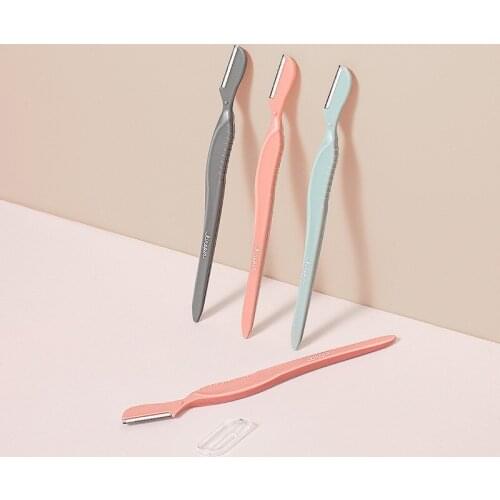 3pcs/set Eyebrow Trimmer Face Hair Remover Durable Eyebrow Shaver Safe Shaving Trimming Knife Not Easy To Scratch Makeup Tools