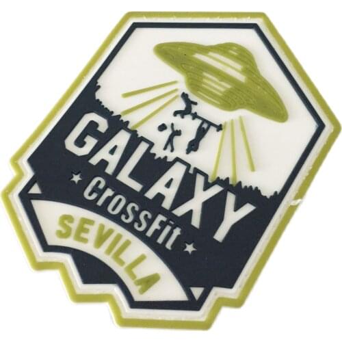 High Quality Cheap Customize 3D Rubber Tactical PVC Patch With Hook And Loop For Clothing