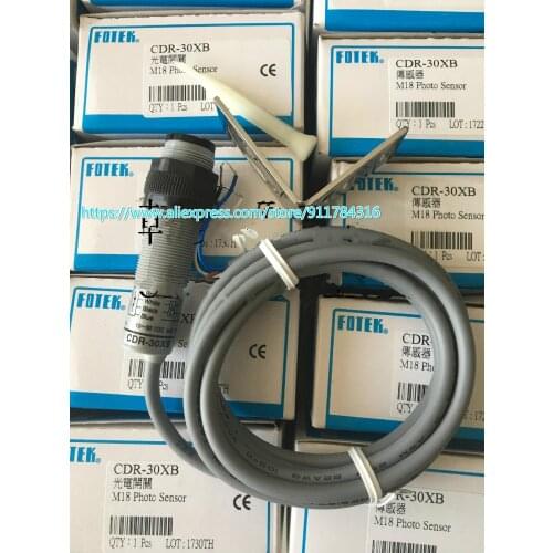 100% New Original FOTEK Photoelectric switch CDR-30XB CDR-30X-V CDR-30X-M12 CDR-60X CDR-10XB CDR-10X CDR-30X