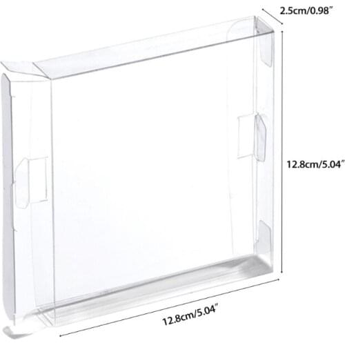 24BB 10pcs Transparent Cartridge Protective Case Cover Protector Case for Game Boy Boxed Game