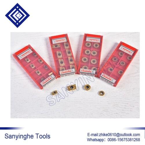 Free shipping high quality sanyinghe 50pcs/lots RPMW1003 MO DP5320 / RPMW1003 MO DP5420 cnc carbide milling insert