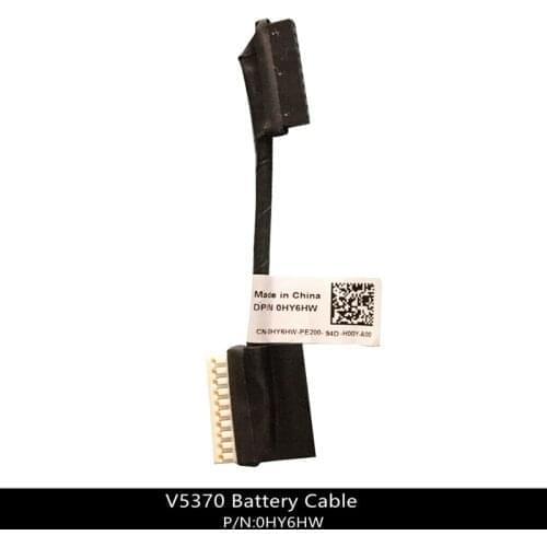 100 Pcs/ Bag For Dell Vostro V5370 For Inspiron 13 5370 Battery Cable - Cable Only - HY6HW 0HY6HW w/ 1 Year Warranty