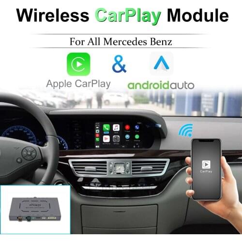 JoyeAuto Wireless Apple Carplay Interface Auto Radio For Mercedes Benz W204 W205 W203 W211 W212 CLA Android Auto Box Accessories