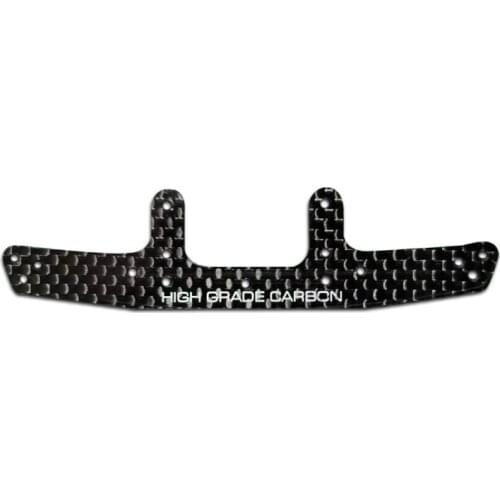 J-CUP HG Carton Front & Rear Multi Roller Setting Stay 3.0mm Carbon Fiber Plate for Tamiya Mini 4WD Car Model