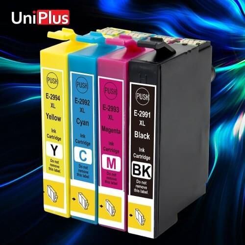 UniPlus T29 29XL Ful Ink Cartridge Replace Epson T2991 T2992 T2993 T2994 XP352 XP355 XP432 XP435 XP442 XP445 XP452 XP455 Printer