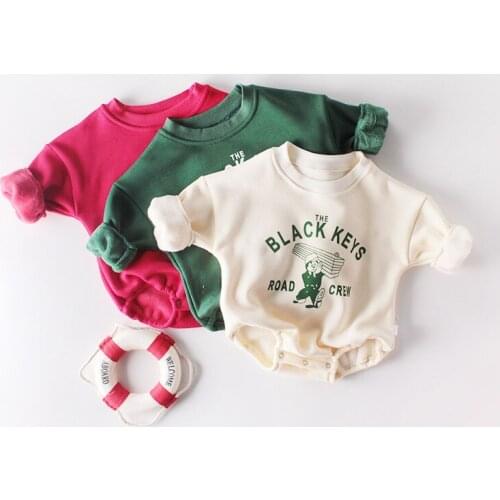 0-24m newborn baby boys romper clothes winter thick long sleeve infant jumpsuit warm princess girls onesie costumes toddler