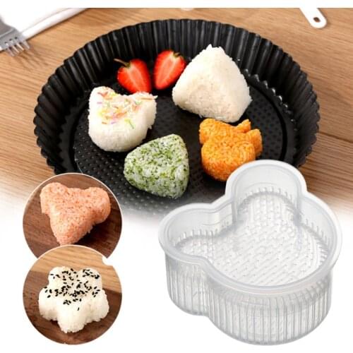 High Temperature Donut-shaped Rice Ball Mold Japanese-style Round Rice Mold Household DIY Childrens Rice Bento Sushi Maker