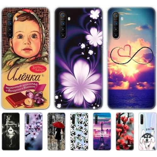 Silicon Case For Realme XT Case RMX1921 Soft TPU Back Phone Cover For OPPO RealmeXT 6.4 inch Painting Protective Coque Bumper