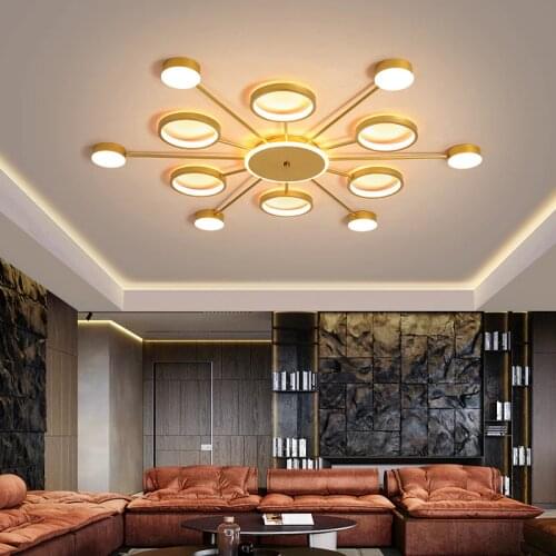 New Modern Simplicity LED Chandelier Lights For Living Dining Room Bedroom Kitchen Hall Home Indoor Lighting Ceiling Lamps