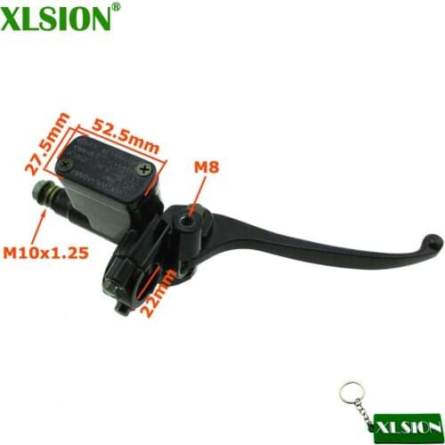 XLSION Right Front Brake Master Cylinder For Gy6 50-250cc Scooter Moped ATV Quad