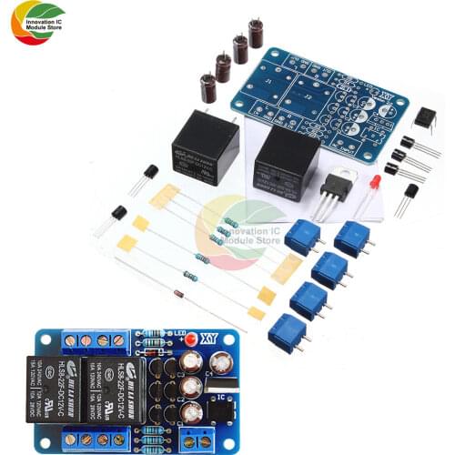 Speaker Protection Board Component Audio Amplifier DIY Boot Delay DC Protect DIY Kit for Stereo Amplifier Double Channel
