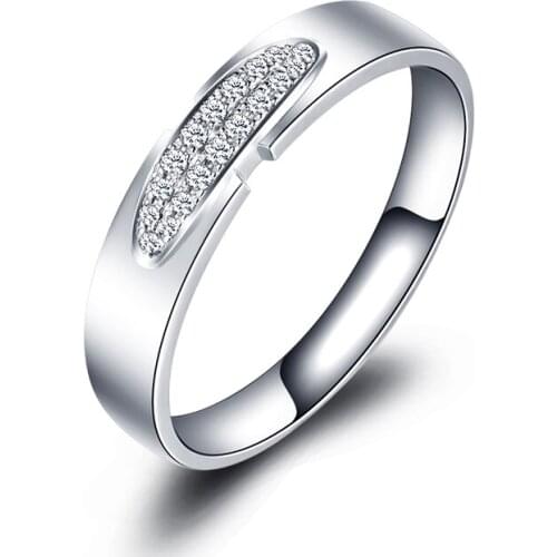 ZHJIASHUN Genuine 0.18cttw Natural Diamond Halo Real 14k White Gold Wedding Engagement Ring For Women Jewelry
