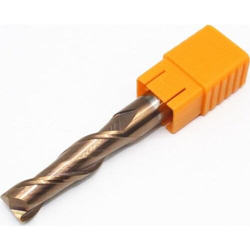 1PCS HRC60 12mm Solid Carbide Flat End mill D12X40LXD12X100L 2 Flute Standard Length Side milling Slotting Profiling face mill