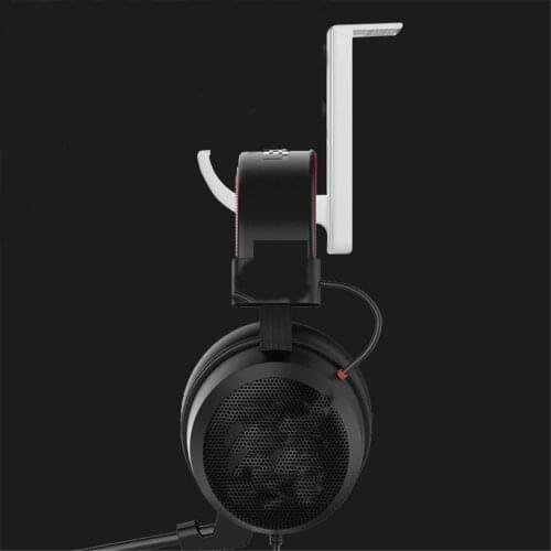 1pc Simple Headphone Hook Computer Monitor Accessories Headset Rack Display Stand Earphone Storage Supplies Desktop Organizer