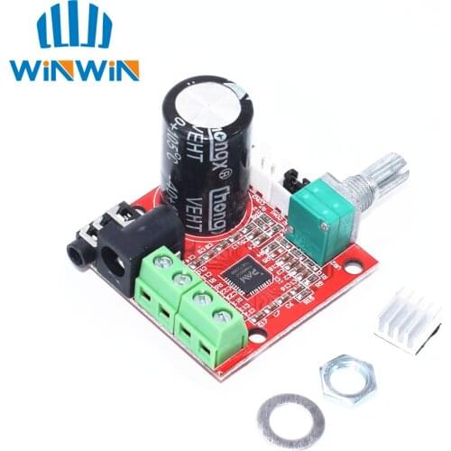 D83 12V Mini Hi-Fi PAM8610 Audio Stereo Amplifier Board 2X10W Dual Channel D Class Lowest Price