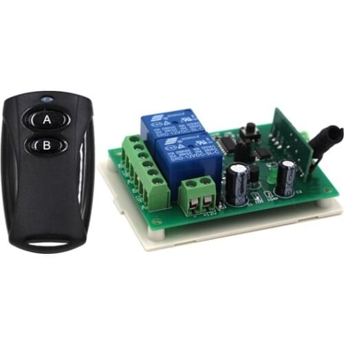 DC 12V 2CH 315MHZ Wall Light remote switch Accessaries, RF Mini Remote Controller, Wall Light Remote Switch SKU: 5086