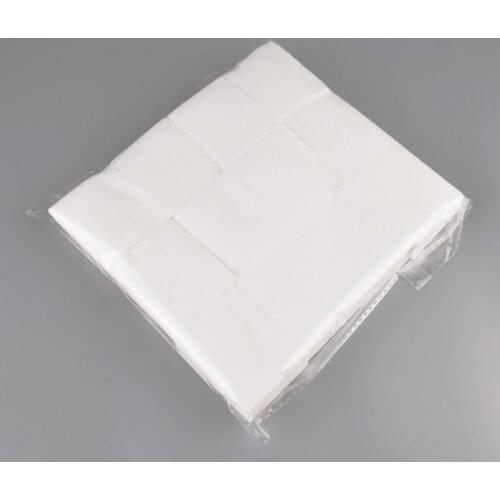 1200pcs 100% Cotton Pads Permanent Makeup Pigment Wipe Pad Disposable Facial Cleaner Remover Nail Face Cleaning Wipes