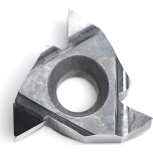 2PCS PCD CBN diamond tools 11IR 16ER 16IR 1.0ISO 1.5ISO 2.0ISO carbide insert cnc indexable lathe tools thread turning cutter