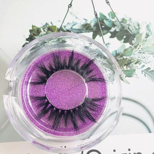 3D Mink Eyelashes 20mm Hot Sale Clear Circle Lashes Packaging Eye Lashes