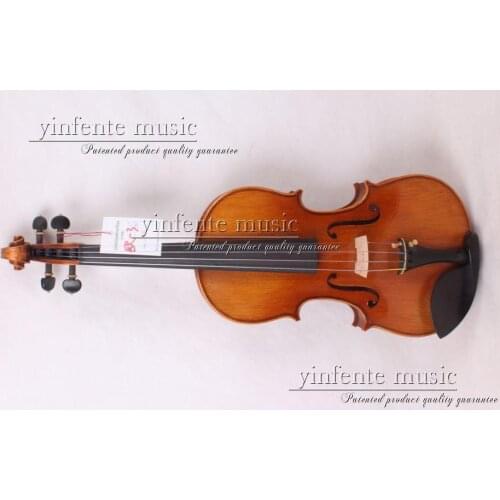 4/4 European wood Maple Master Level Violin Flame maple Nice parts Russian SPruce Pro sound Hand Made High grade parts O-3