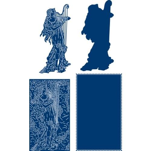 Adeline People Tree Cutting Dies Scrapbook Diary Decoration Embossing Engraving DIY Greeting Card Handmade 2021 New Arrive