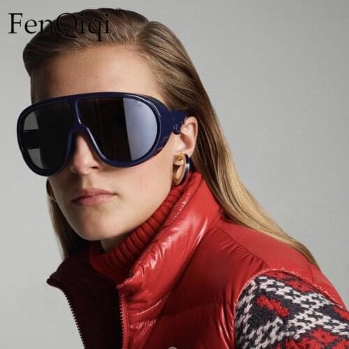 Climbling Hiking Oversized Sunglasses Womens Mens UV400 Big Frames Shades Sun Glasses Mens Sport Sunglasses