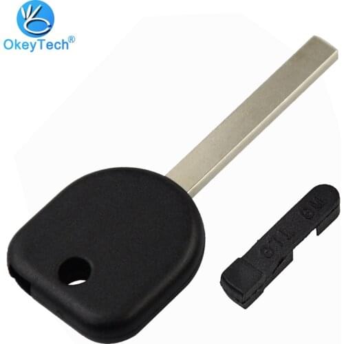 OkeyTech Transponder Auto Car Key Shell Fob For Chevrolet Cruze Captiva Lacetti Buick F-mc Uncut HU100 Blade No Chip No Button