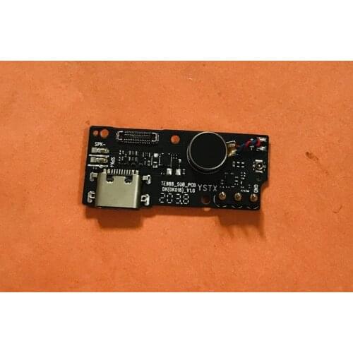 Used Original Type C Plug Charge Board For BLACKVIEW BV6300 Pro Helio P70 5.7inch Free shipping