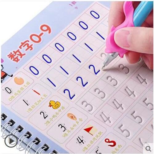 Free Shipping Children in Kindergarten Preschool Chinese Copybook Artifact Script Groove Good Word of the Students Writing Board