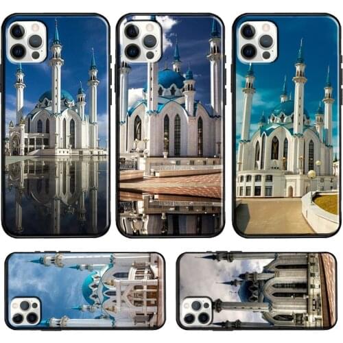 Kul Sharif Mosque Kazan Russia For iPhone 11 12 Pro Max mini Case For iPhone XR X XS Max SE 2020 6S 7 8 Plus Coque