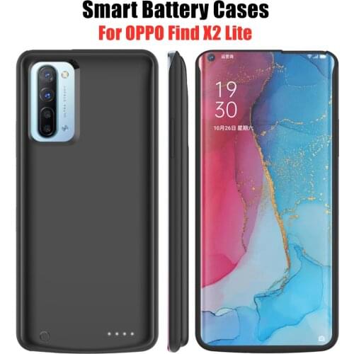 Battery Charger Cases For OPPO Find X2 Lite Powerbank Case 6800mAh External Charging Battery Cover For OPPO Reno 3 Power Bank
