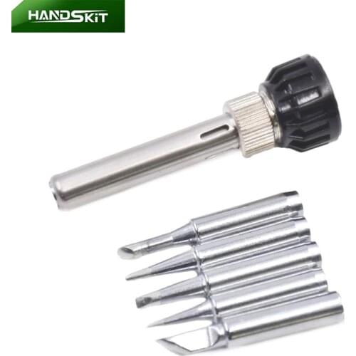 Electric Soldering Iron Bit For 952 937 878d 898d 852d 909d 936 High Temperature Lead-free Solder Iron Tips Universal Interface