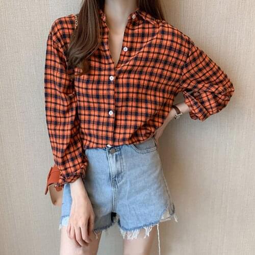 Gkfnmt Women's Plaid Shirts