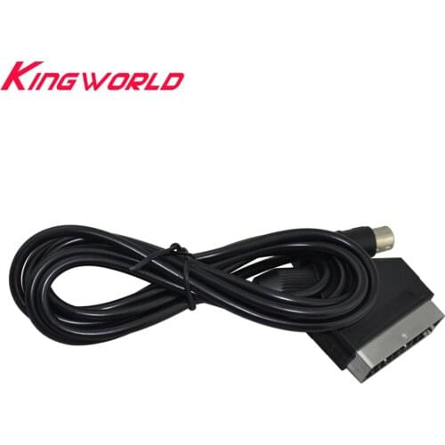 10pcs High quality Scart Cable for SEGA Mega Drive 2 for Genesis 2 EU Plug