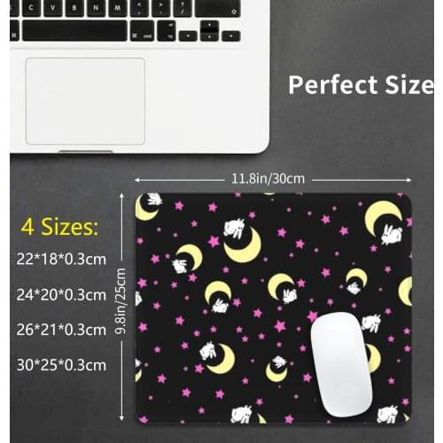 Usagi Pattern Old Style Mouse Pad DIY Print Cushion Usagi Anime Kawaii Cute Sailor Moon Bunny Pink Sailor Moon