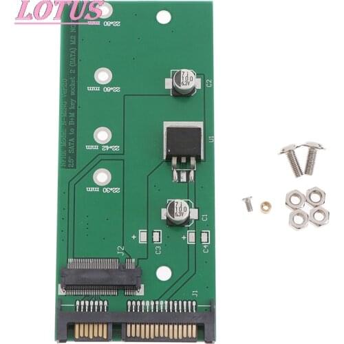 New Ngff ( M2 ) ssd to 2.5 inch sata adapter m.2 ngff ssd to sata3 convert card 1pc