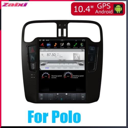 TBBCTEE 10.4" Vertical screen android car gps multimedia video radio player in dash for Volkswagen VW Polo 2011~2016 car navi